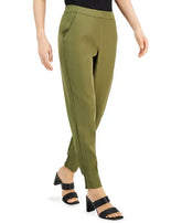 Alfani Womens Zip Jogger Pants Amber Chrysippus