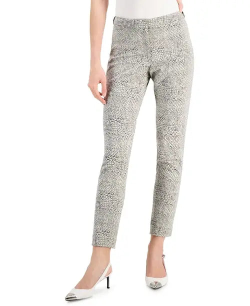 Calvin Klein Womens Slim Leg Ankle Pants Amber Chrysippus