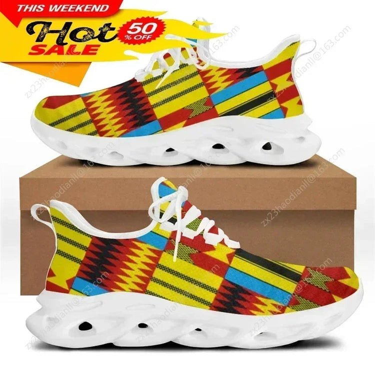 African Ethnic Tribal Pattern Sneaker for Male  New Men&