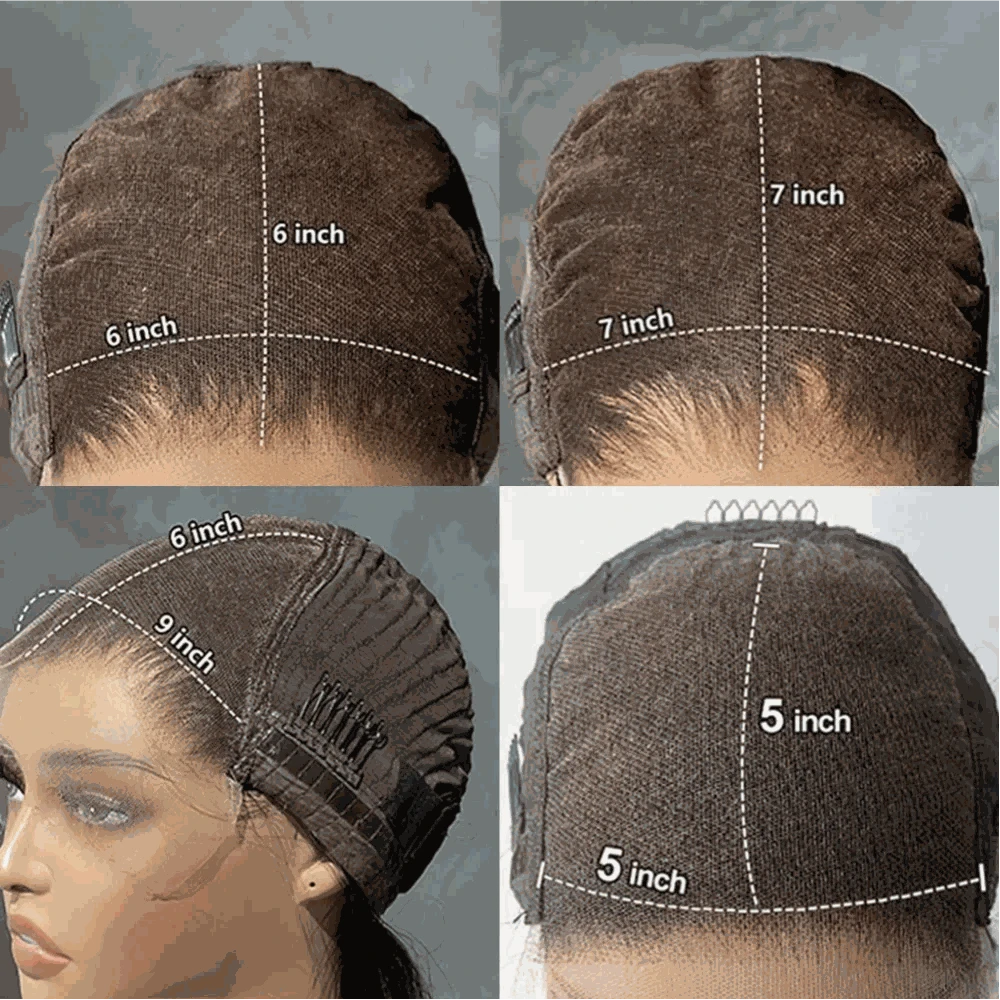 Afro Kinky Curly Wig Short Bob Ombre 1B4Color 9x6 Transparent Lace Closure Human Hair Wig For Woman Glueless 100% Human Hair Khamik Shop Online