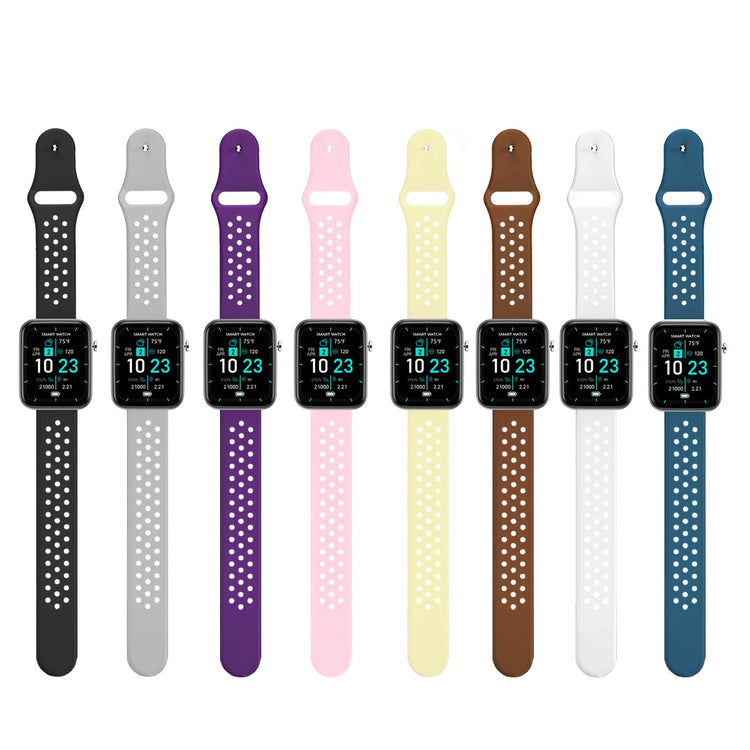Advanced Smartwatch With Three Bands And Wellness + Activity Tracker Salmon Lucky