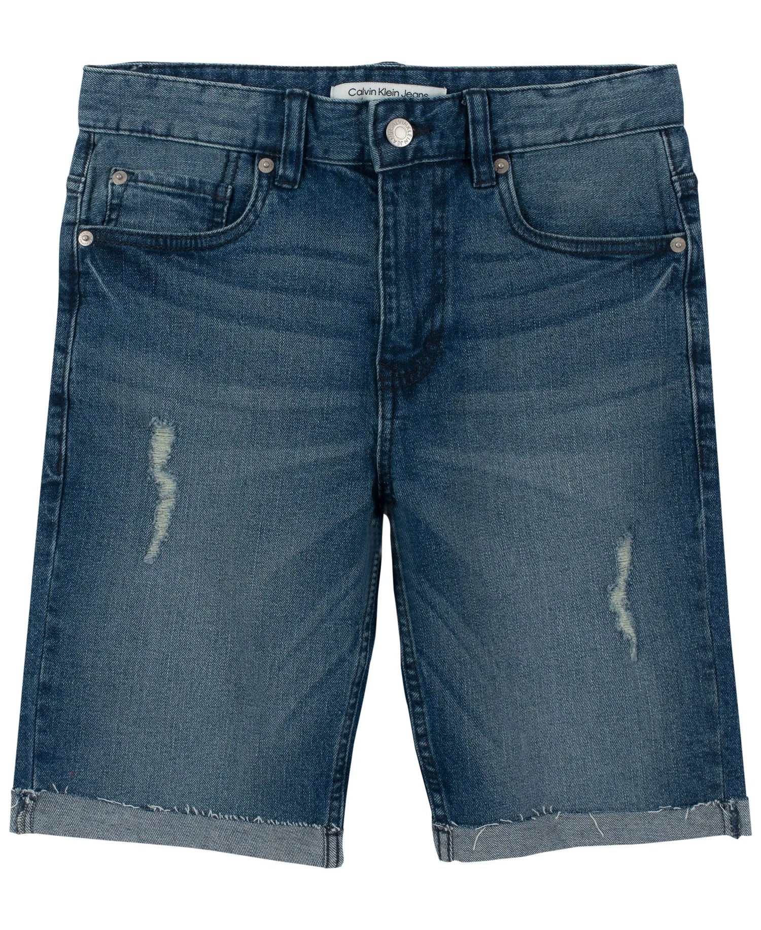 Calvin Klein Big Boys Fashion Denim Shorts Amber Chrysippus