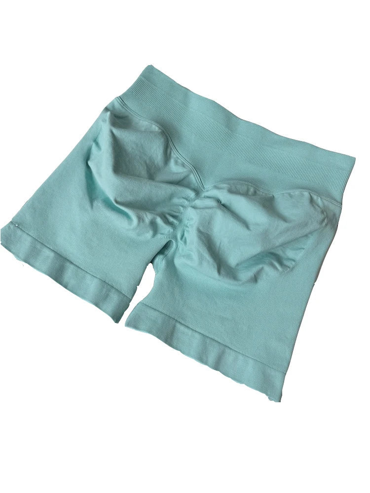 Seamless Shorts 4.5" Yoga Shorts Women Clothes Scrunch Bum Gym Shorts Booty Running Short Butt Lifting Workout Pants Fitness Khamik Shop Online