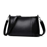 Grand sac à main urbain simple en PU pour femmes d&