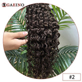 Water Wave Tape in Human Hair Extension Brazilian Hair Skin Weft Tape in Curly Human Hair 20 Pcs/Set Black Brown Blonde Color Khamik Shop Online