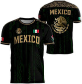2026 Mexico National Flag Print T Shirt Men women 3D Eagle Pattern Short Sleeve Tees Outdoor Football Sports Clothes Casual Tops Khamik Shop Online