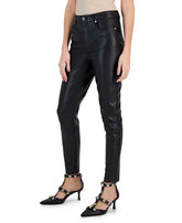 International Concepts Womens Faux Leather Skinny Pants Amber Chrysippus