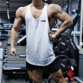 2022 Gym Workout Sleeveless Shirt Men Bodybuilding Running Clothing Fitness Sportswear Muscle For Male Y Back Tank Top Khamik Shop Online