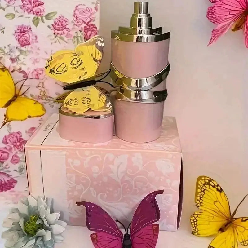 YARA Yala perfume is a gentle and sweet oriental flower and fruit flavor. Vanilla, musk, and amber finish, sweet and elegant, with a gentle and seductive Middle Eastern style. The pink bottle design is exquisite and romantic Khamik Shop Online