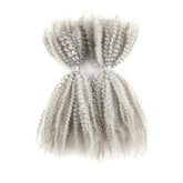 ANNA Factory No Middleman Best Selling Wholesale Price Grey Color 4C100%Human Hair Afro Kinky Bulk Hair Extension for African Khamik Shop Online