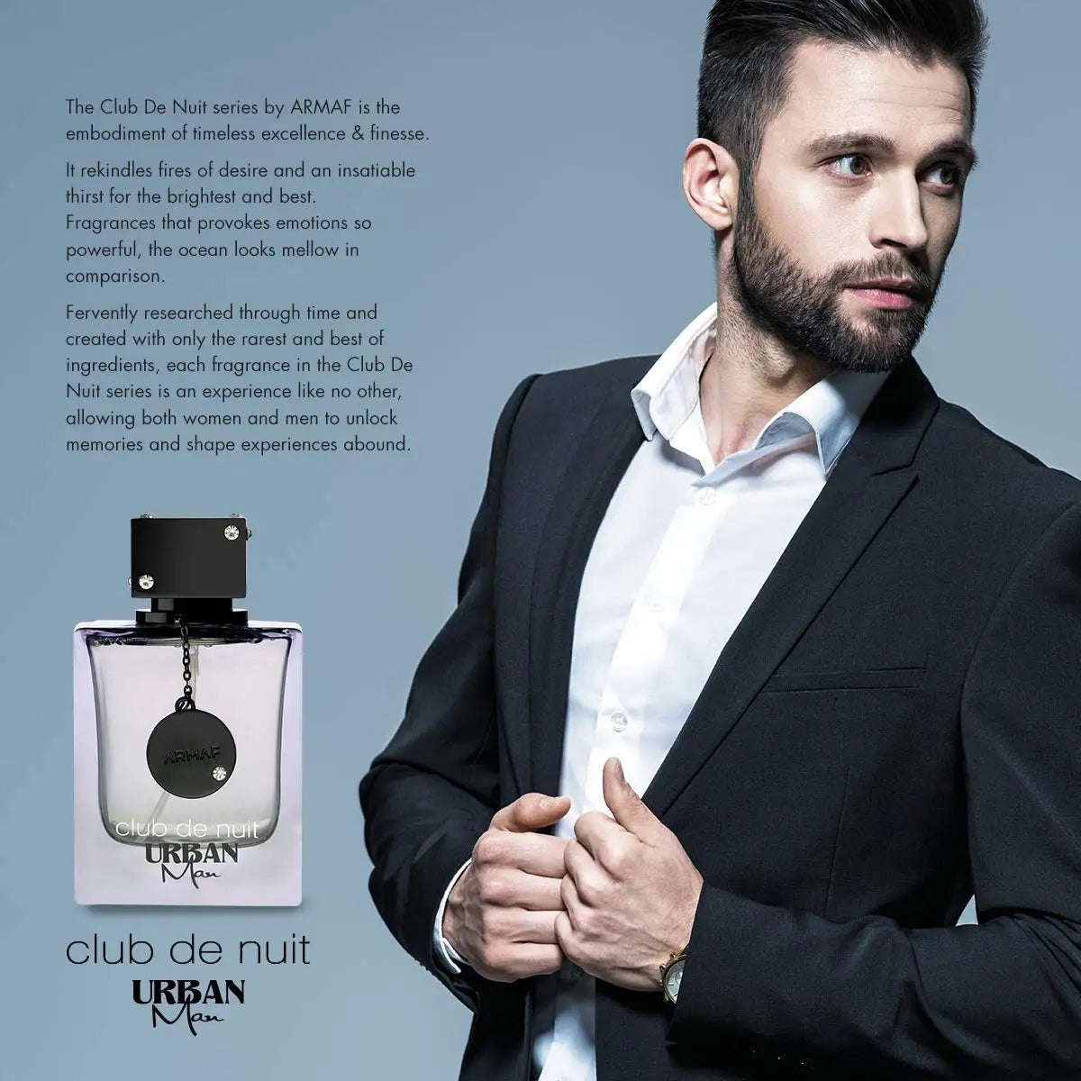 Original Arabic Perfume Armaf Club De Nuit Urban for Man Eau de Parfum Spray 3.6 Ounce long lasting fragrance Cologne Persistence Pheromone Portable Birthday gift Khamik Shop Online