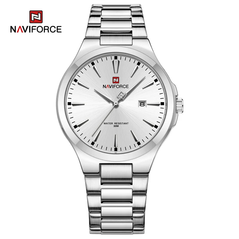 Original Design Fashion Men'S Watches Stainless Steel Simple Calendar Male Waterproof Wristwatches Relogio Masculino