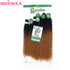 Miss Rola Ombre Hair Bundles Synthetic Kinky Curly Hair Extensions Sew In Hair Weaves 18-22 inch 6pcs/Pack 200g Hair Wefts Khamik Shop Online