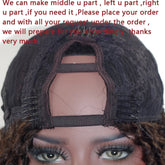 Highlights Honey Blonde Loose Wave V Part Wig 100% Human Hair Wig Ombre Chestnut Brown Body Wavy Cheap Full U Shape End 250% Khamik Shop Online