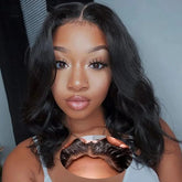 Body Wave Short Bob Wig Human Hair 13X6 Hd Lace Frontal Wig 5X5 Hd Lace Closure Wig Black Pre Plucked Brazilian Glueless Wigs Khamik Shop Online