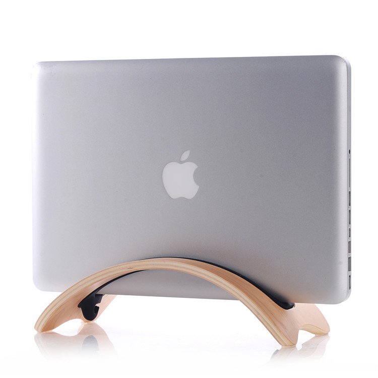 Bent Wood Macbook Holder Fuchsia Molly