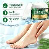 SUYARUN 60% Urea Foot Care Cream, suit for cracked heels and dry skin - deep moisturizing treatment, exfoliation, no blind spots Khamik Shop Online