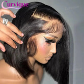 Short Bob Wigs Human Hair 13x6 Bone Straight HD Lace Front Wig 4x4 5x5 Lace Closure Wig Human Hair Wigs For Woman Natural Hair Khamik Shop Online