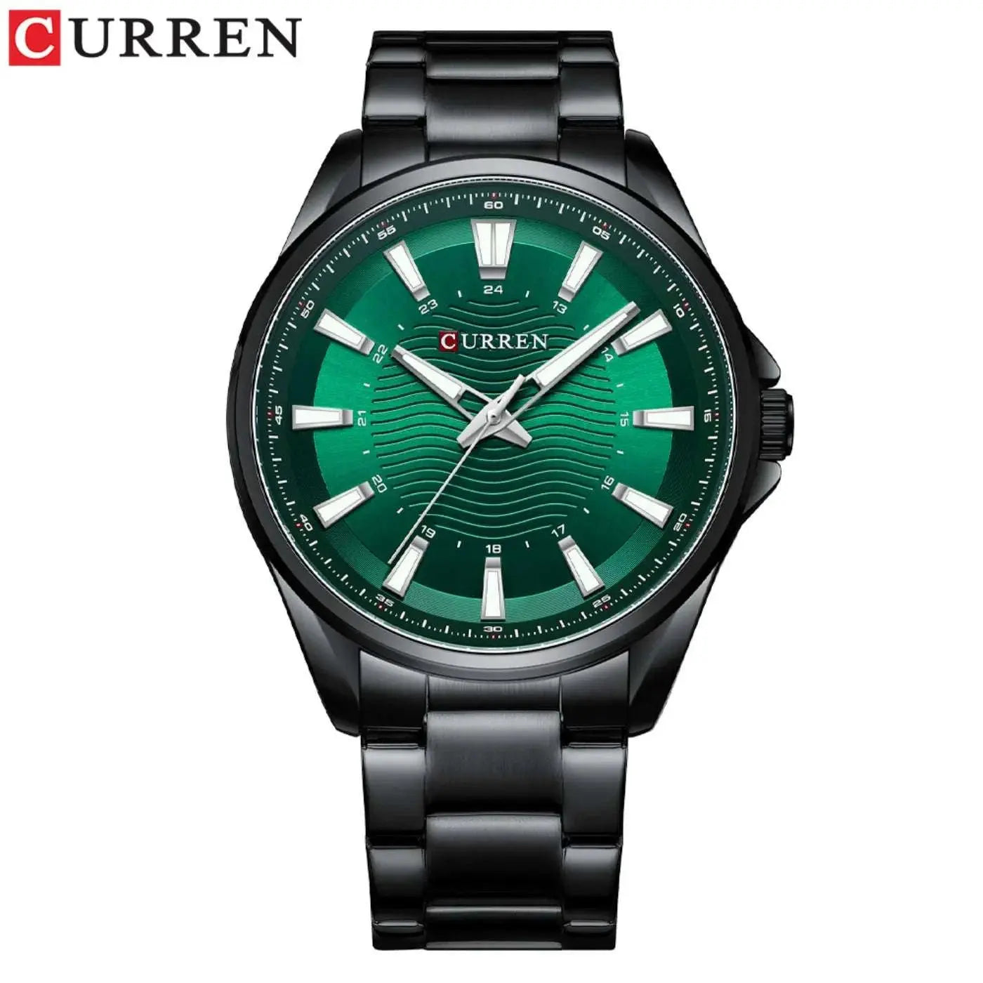 CURREN Classic Simple Stainless Steel Quartz Wristwatches Fashion Brand Men&