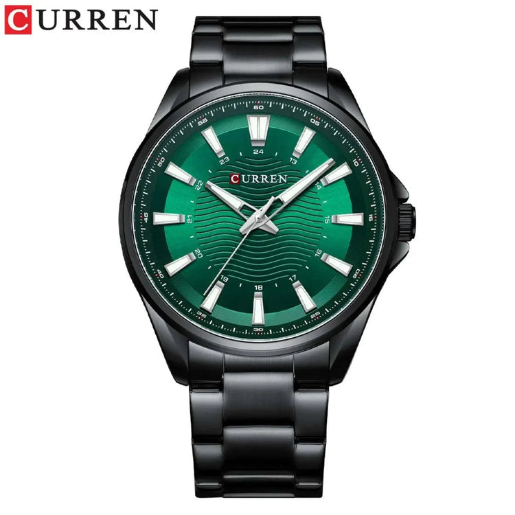 CURREN Classic Simple Stainless Steel Quartz Wristwatches Fashion Brand Men&