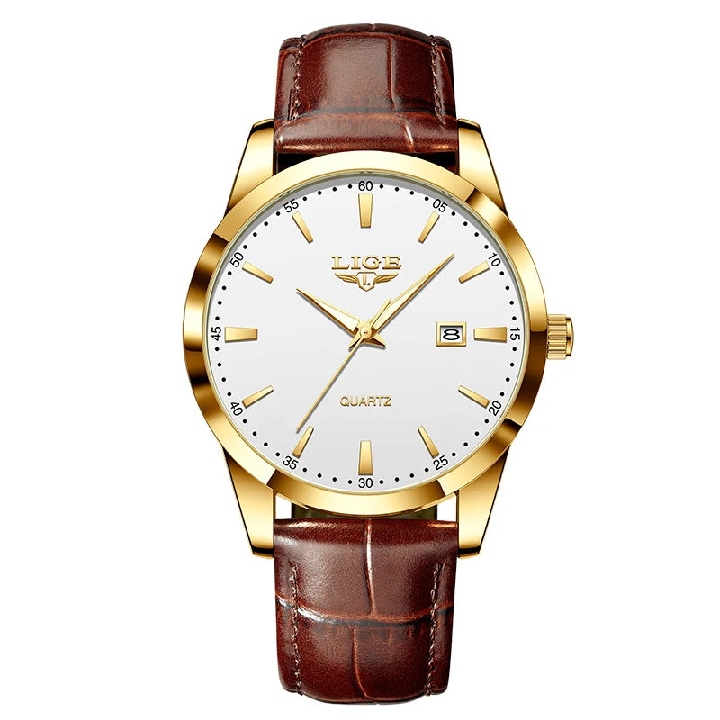 Women'S Wristwatch Fashion Casual Leather Sport Waterproof Woman Watch Top Brand Luxury Women Bracelet Classic Female Clock