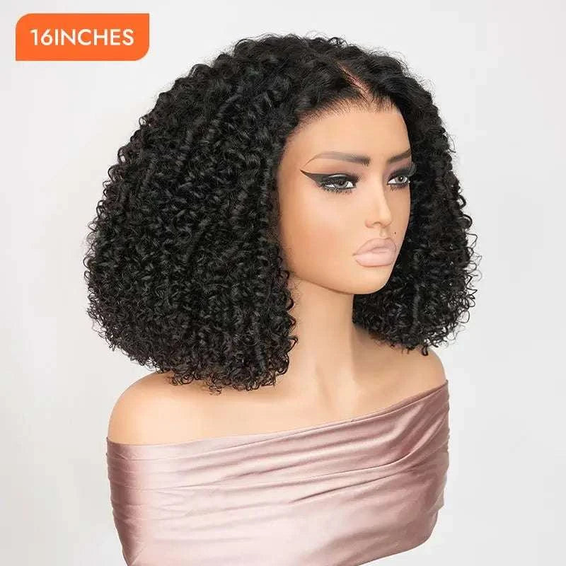 Alipearl Hair New Curly Wave Wig Glueless Pre Bleached Pre Cut 7x5 Ready To Go Closure Wig Human Hair With Pre Plucked Hairline Khamik Shop Online