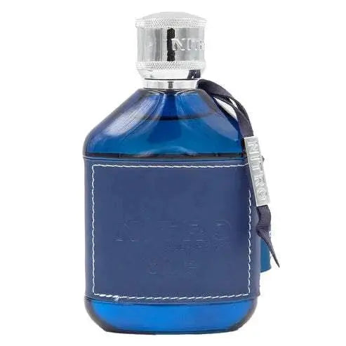 Nitro Blue Dumont Men EDP Perfume 100ml Fresh Marine Citrus Cologne Blue Glass Bottle Silver Cap Luxury Black Gift Box Daily Summer Business Wear Khamik Shop Online