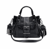 High Quality Large PU Leather Messenger Bag For Women Maroon Asteria