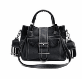 High Quality Large PU Leather Messenger Bag For Women Maroon Asteria