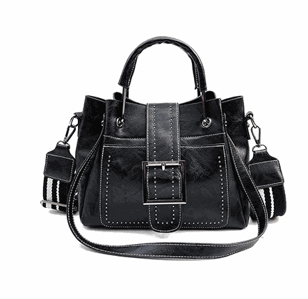 High Quality Large PU Leather Messenger Bag For Women Maroon Asteria