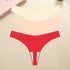 3PCS/SET Sexy G-String Underwear Female T-back Intimates Lingerie Seamless Low Waist Underpants 10 Color Lady Bikini Panty XS-XL Khamik Shop Online