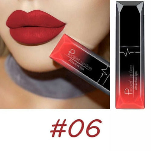 Makeup matte matte lip gloss lipstick Periwinkle Abderus