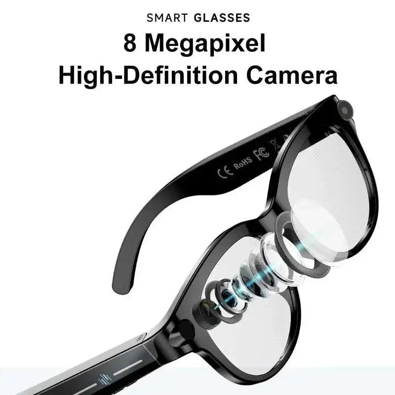 Xiaomi AI Vision Glasses 8K HD Cam LED Lamp Interpreting Chat Conference Footage Capture Outdoor Activity Shades 2026 Fresh Khamik Shop Online