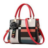 One-shoulder Fashion Leather Messenger Bag For Women Maroon Asteria