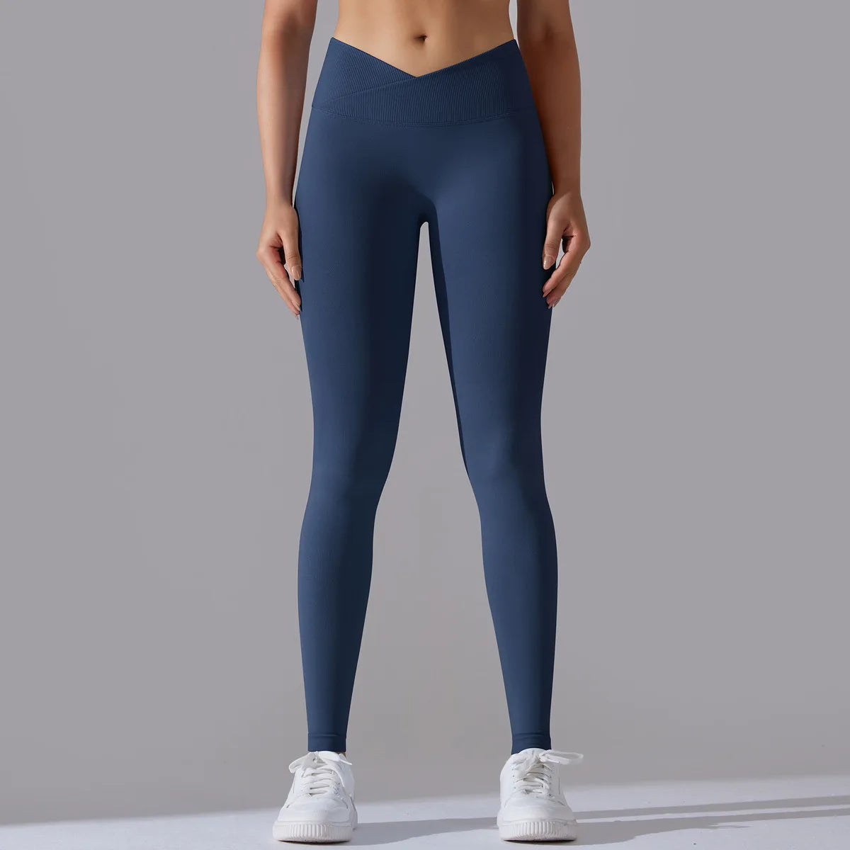 Crossover Waist Yoga Pants Women Hips Lifting Gym Leggings Seamless Sport Pants High Waist Fitness Leggings Workout Sportswear Khamik Shop Online
