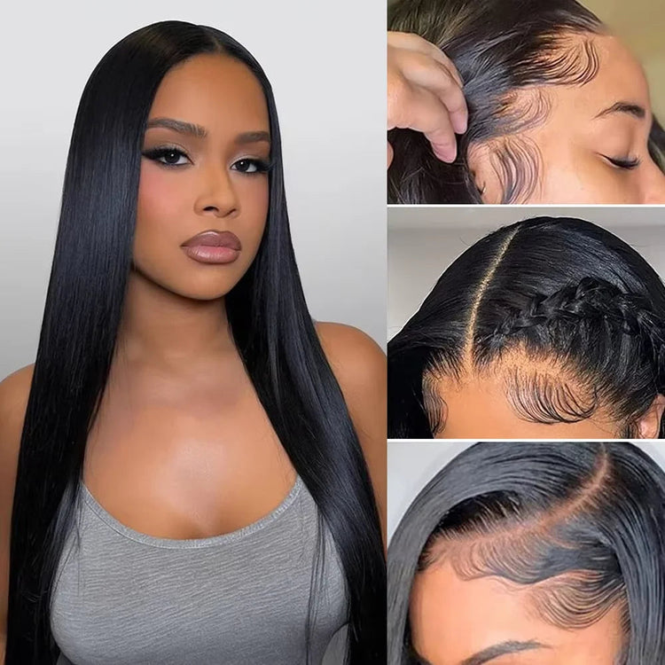 18-46 Inch Straight Human Hair Wigs 13x4 13x6 HD Lace Frontal Wigs For Women Glueless Bone Straight Lace Front Human Hair Wigs HD Lace Frontal Human Hair Wigs Straight 360 Lace Frontal Wig Khamik Shop Online