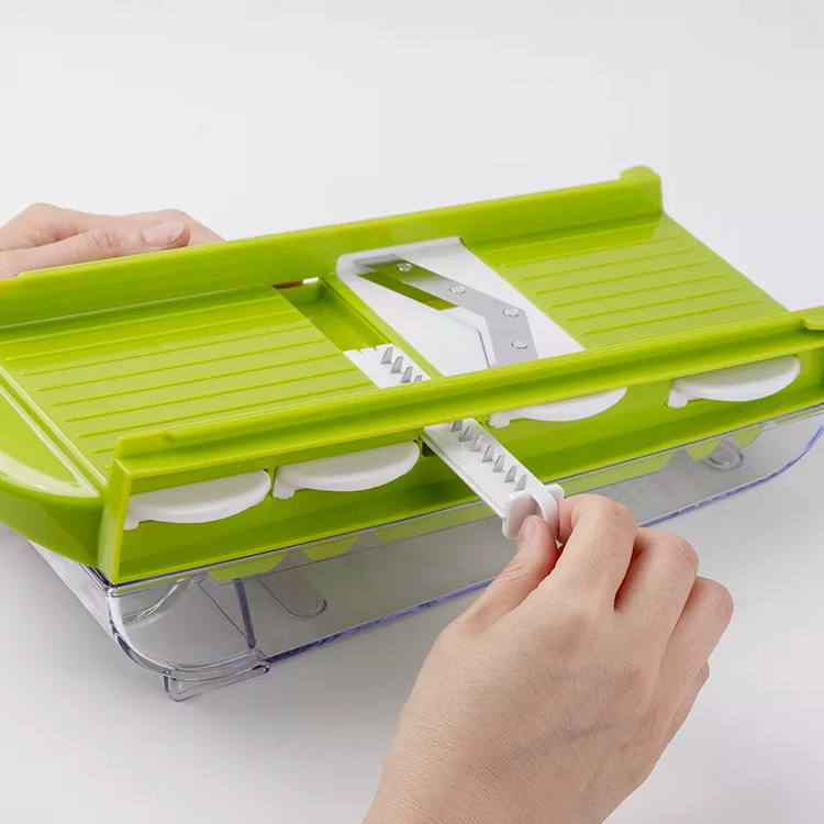 Smart Multi Space Saver Grater and chopper Salmon Lucky