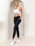 Gym cropped pants, high waisted fitness leggings, elastic  exercise yoga pants, casual shark pants for women Khamik Shop Online
