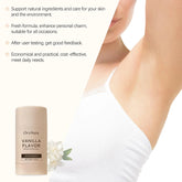 OceAura Natural Vanilla Body Freshener Stick - Floral Scent Underarm Care Refreshing Daily Use Stick Khamik Shop Online