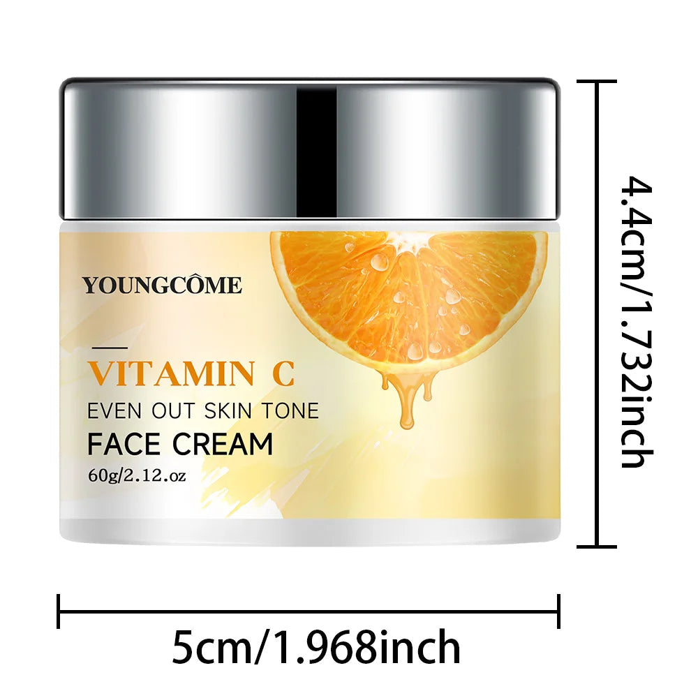 Retinol Vitamin C Cream-added Aloe Extract Alcohol-free Deeply Penetrate and Moisturize Dry Skin Anti-aging Cream Moisturizing Khamik Shop Online