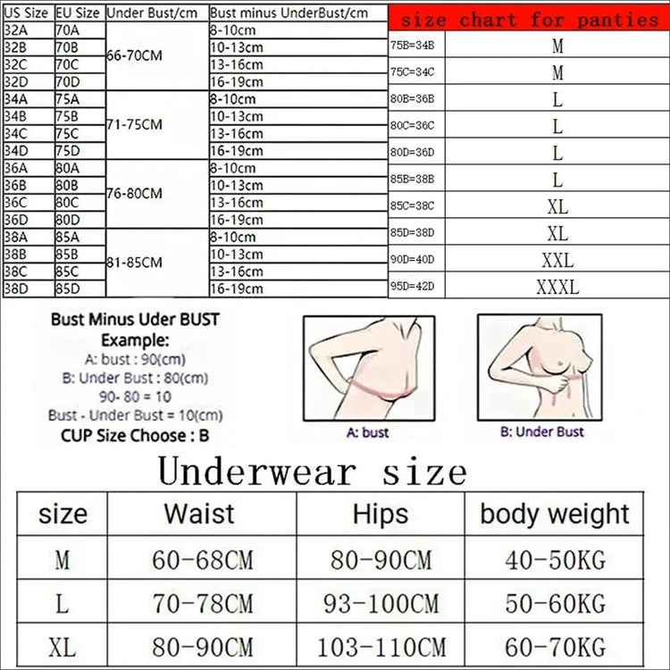Victoria Secret Sexy Lingerie Sleepwear Plus Size Comfortable Luxury New Women Polka Dot Lace Push Up Bra And Panty Set Khamik Shop Online