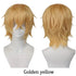 10-Inch Short Straight Hair Suitable For Both Men And Women, Cosplay Synthetic Hair Anime Role-Play Halloween Party Upturned Wig Khamik Shop Online