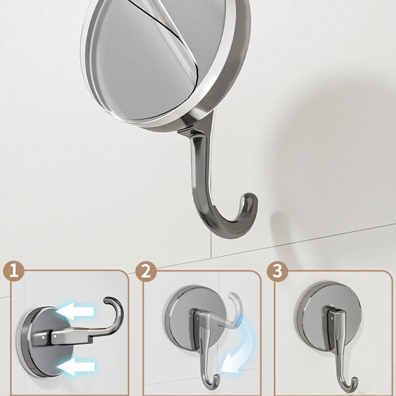 Suction Cup Hooks Punch-free Multifunctional Hanging Key Clothes Hook Bathroom Robe Coat Towel Hook Kitchen Organizer Accessorie Khamik Shop Online