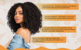 Carrot Hair Growth Oil - 2oz Scalp Stimulator with Herbs, Biotin & Taupe Snowdrop