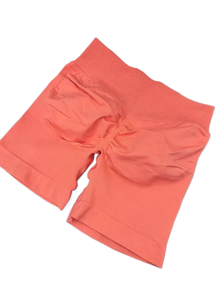 Seamless Shorts 4.5" Yoga Shorts Women Clothes Scrunch Bum Gym Shorts Booty Running Short Butt Lifting Workout Pants Fitness Khamik Shop Online