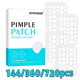 144/360/720pcs Hydrocolloid Acne Pimple Patches for Face, Effective Blemish Spot Treatment, Invisible & Skin-Friendly Khamik Shop Online