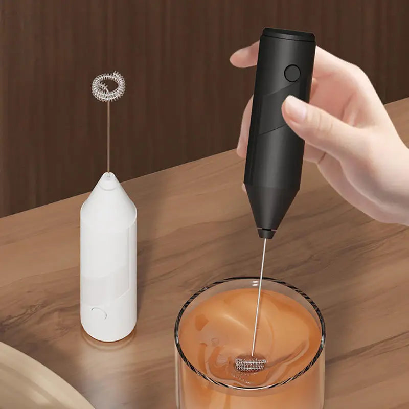 Milk Wireless Foamer Coffee Whisk Mixer Electric Blender Egg Beater Mini Frother Handle Stirrer Cappuccino Maker Cooking Tools Khamik Shop Online