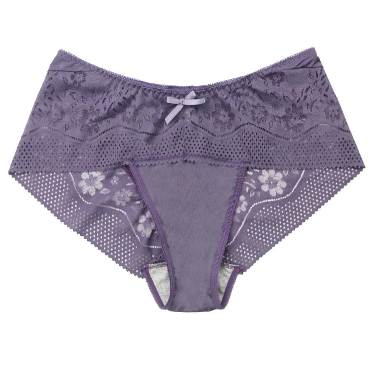 DaiNaFang New Plus Size Underwear Women Sexy Transparent Lace Modal Cotton Panties High Waist Large Lingerie Khamik Shop Online