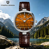 PAGANI DESIGN 2026 New Quartz Watch Top Brand Waterproof Watch Sapphire Glass Classic Leather 32mm Women Wristwatch Gift Watches Khamik Shop Online