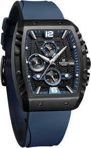 Men Quartz Watch Auto Date Week Business Dress Analog Wrist Watches
